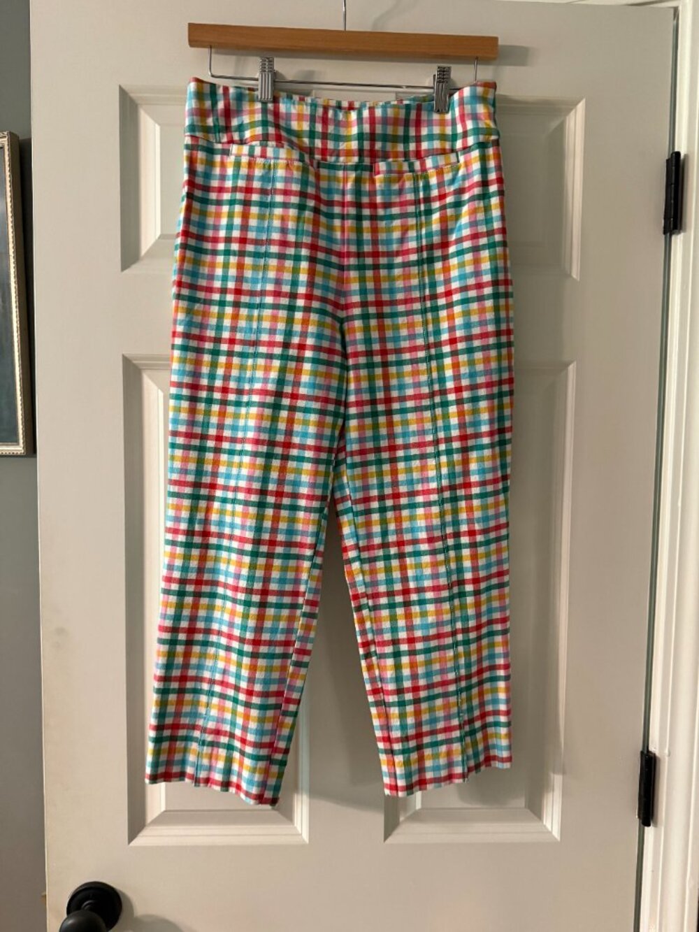 *Maeve by Anthropologie Plaid Peddle Pushers*
